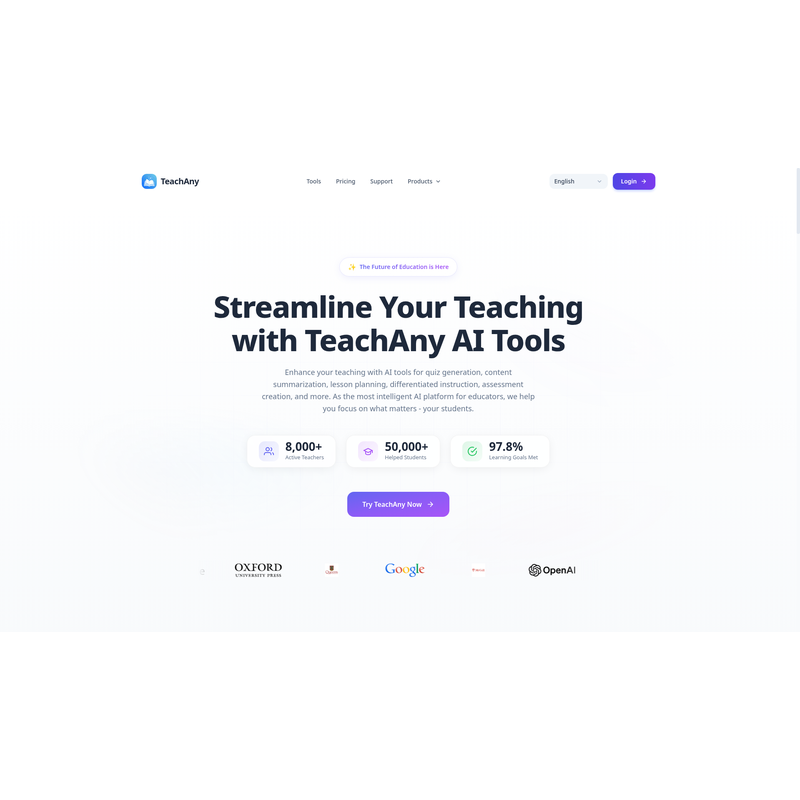 TeachAny